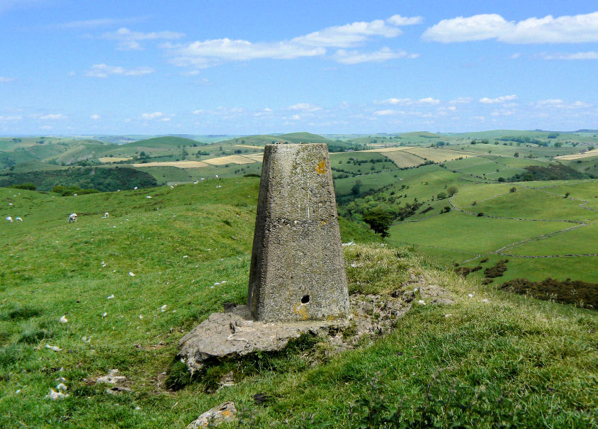 Soles Hill trig point Soles Hill trig point